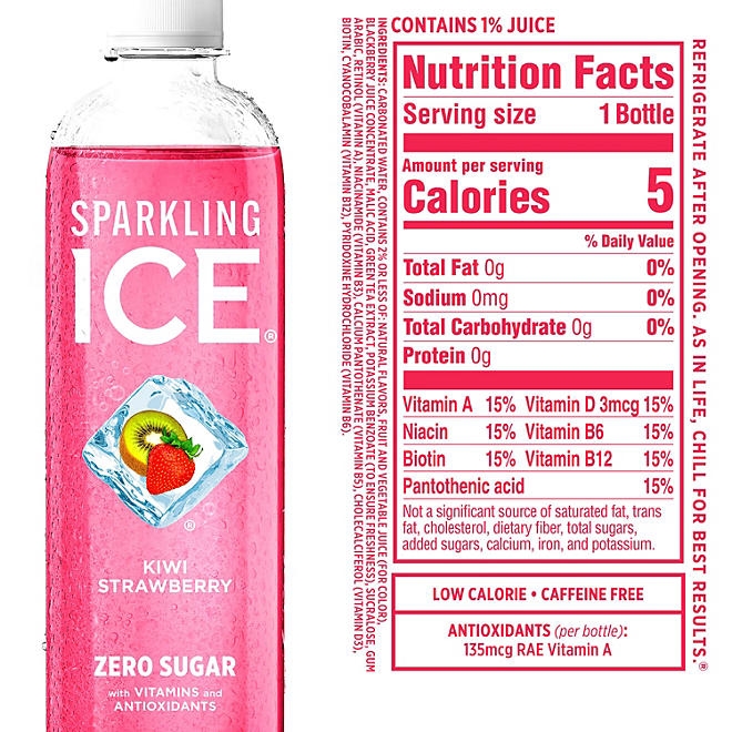 Sparkling Ice Red Variety Pack 17 fl. oz., 24 pk. - Image 5