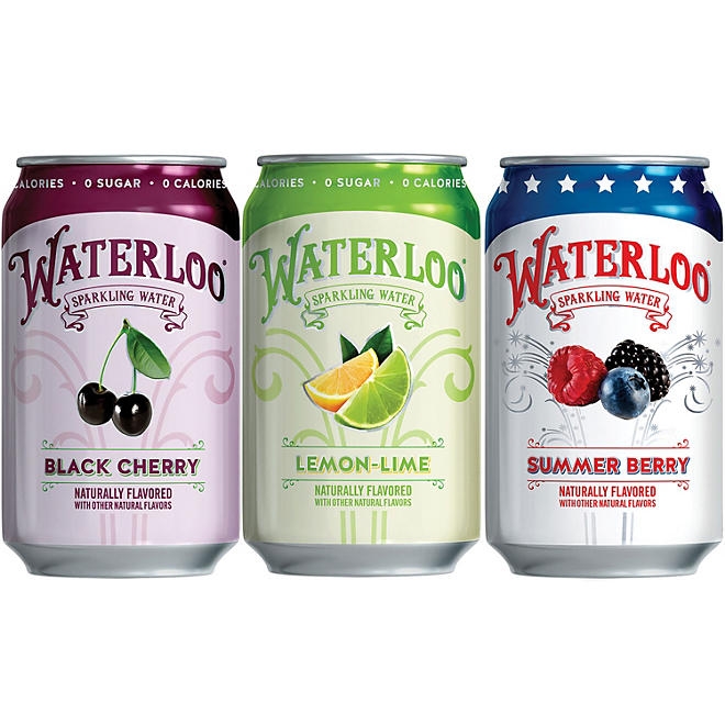 Waterloo Sparkling Water Variety Pack 12 fl. oz., 24 pk. - Image 3