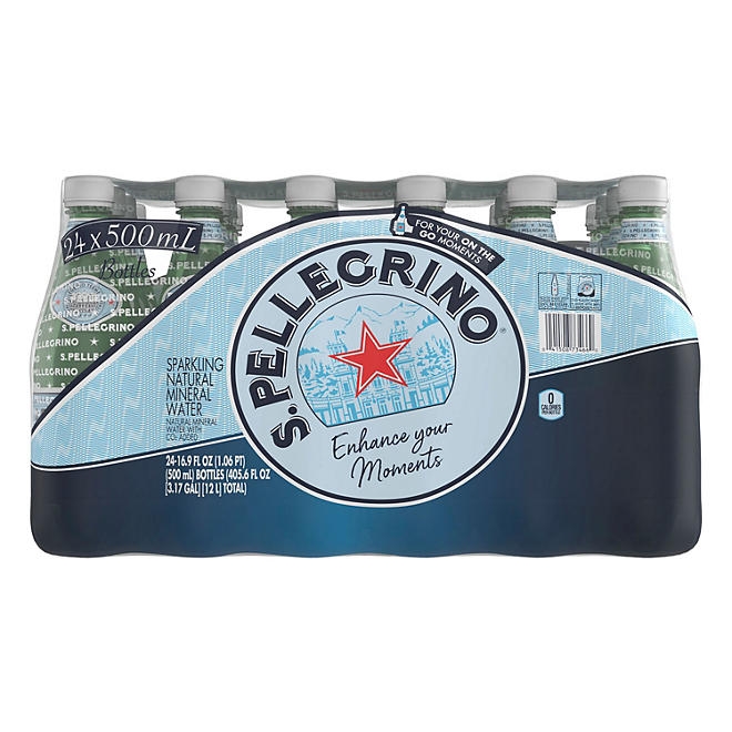 S.Pellegrino Sparkling Natural Mineral Water 16.9 fl. oz., 24 pk. - Image 2