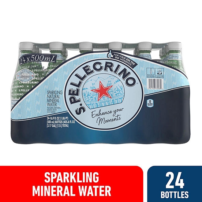 S.Pellegrino Sparkling Natural Mineral Water 16.9 fl. oz., 24 pk. - Image 5