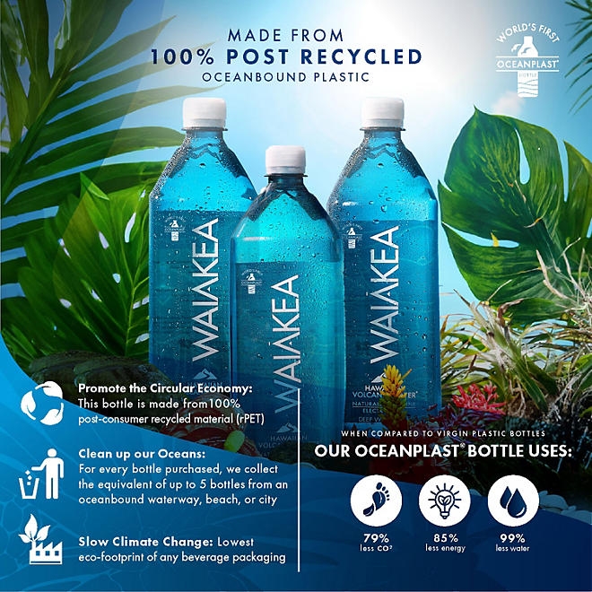Waiakea Hawaiian Volcanic Water 1 L., 12 pk. - Image 7
