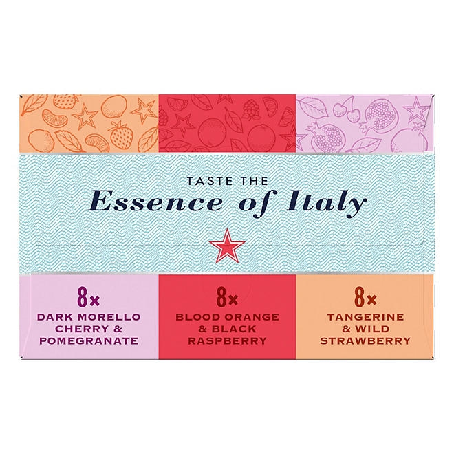 S.Pellegrino Essenza Flavored Mineral Water Variety Pack, 11.15 fl. oz., 24 pk. - Image 6