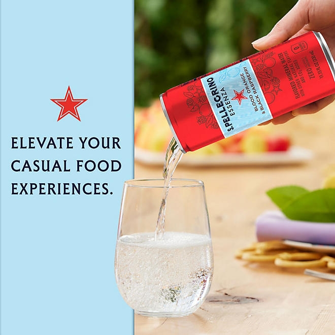S.Pellegrino Essenza Flavored Mineral Water Variety Pack, 11.15 fl. oz., 24 pk. - Image 10