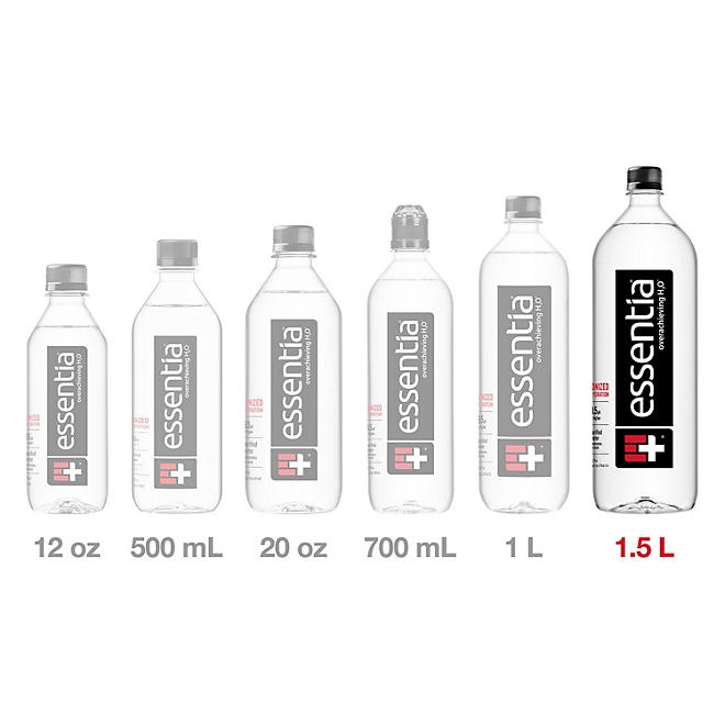 Essentia Bottled Water, Ionized Alkaline Water 1.5 L., 12 pk. - Image 8