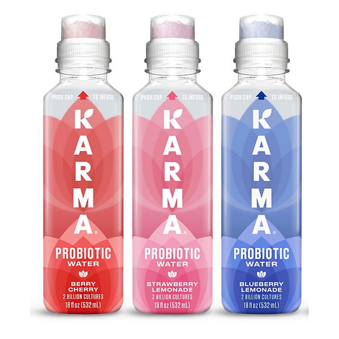 Karma Probiotic Water Variety Pack 18 oz., 12 pk. - Image 6