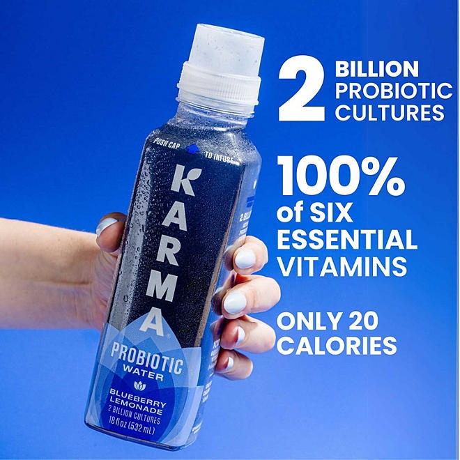 Karma Probiotic Water Variety Pack 18 oz., 12 pk. - Image 9