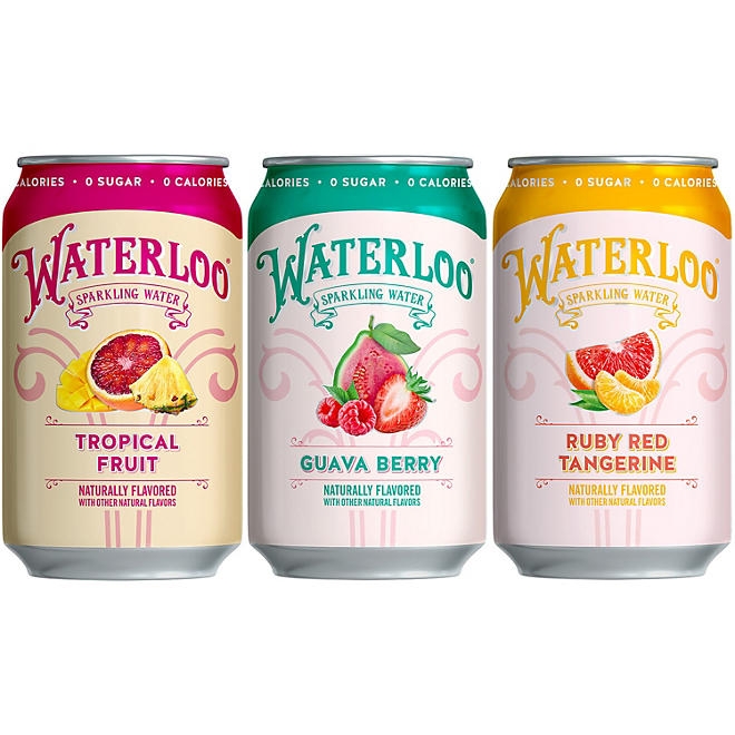 Waterloo Sparkling Water Variety Pack 12 fl. oz., 24 pk. - Image 7