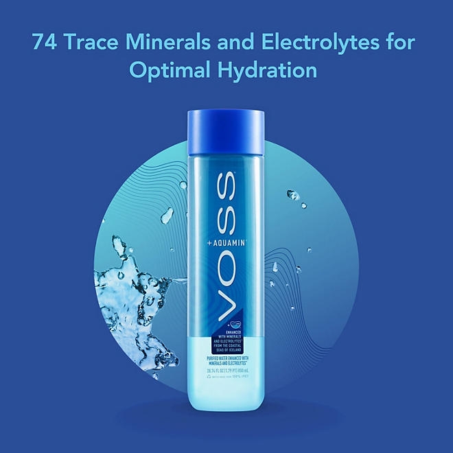 Voss Aquamin Enhanced Water 850 ml, 12 pk. - Image 6