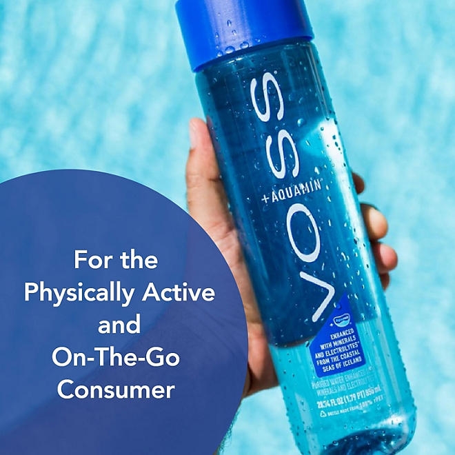 Voss Aquamin Enhanced Water 850 ml, 12 pk. - Image 8