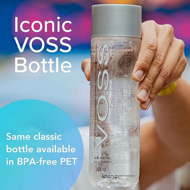 Voss Still Bottled Water 850 ml, 12 pk. - Image 5