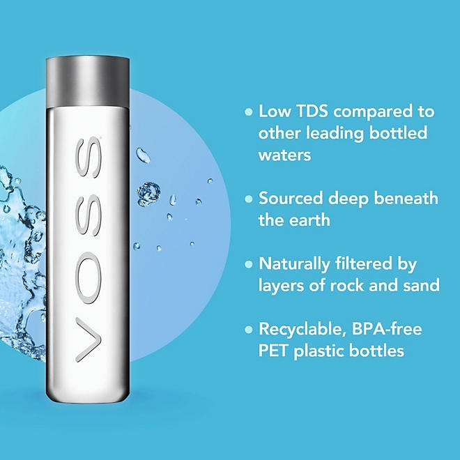 Voss Still Bottled Water 850 ml, 12 pk. - Image 9